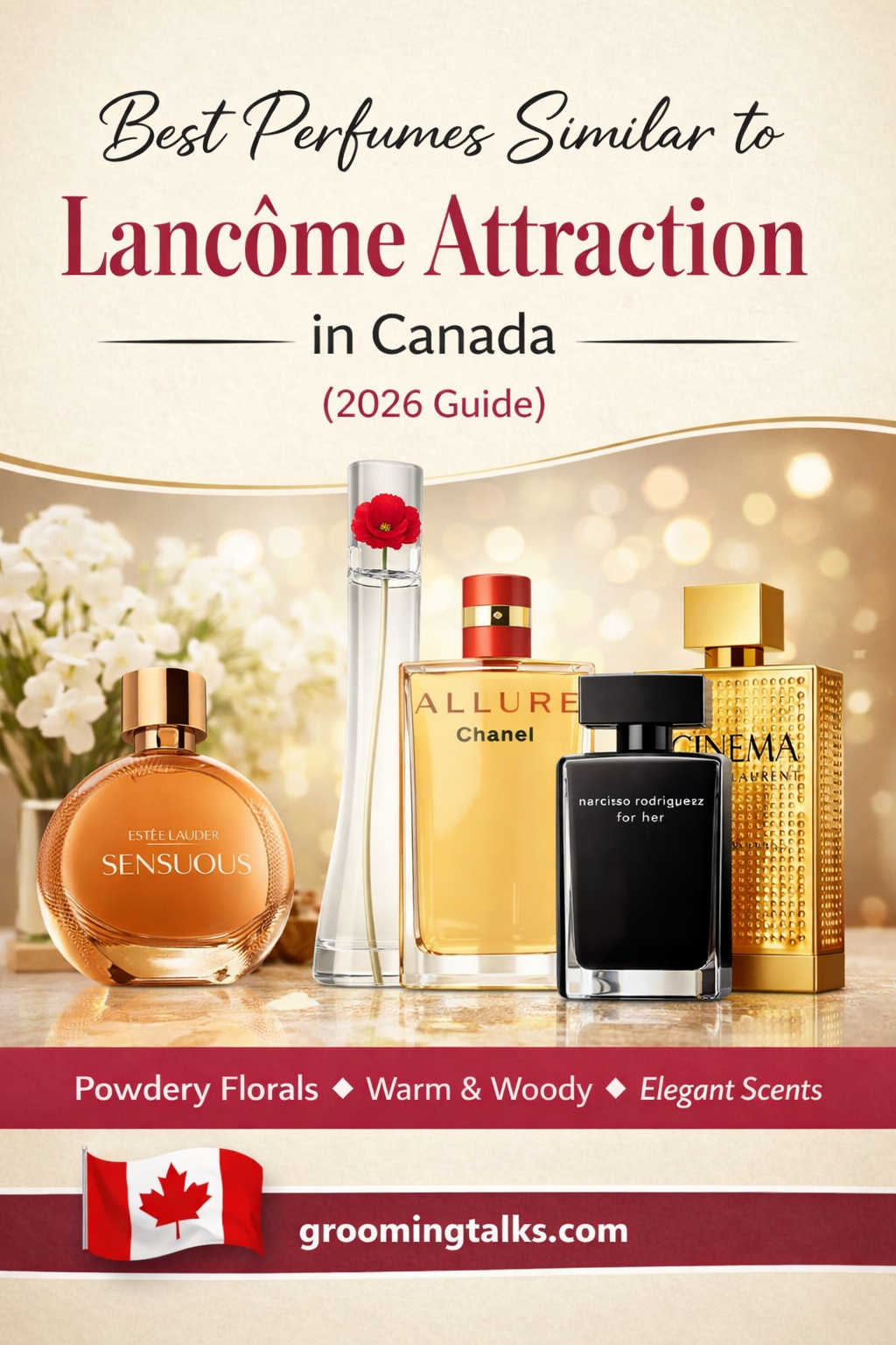 Best Perfumes Similar to Lancôme Attraction in Canada