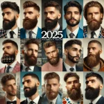 Celebrity Beard Styles 2025. Image Credit: AI