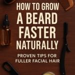 How to Grow a Beard Faster Naturally
