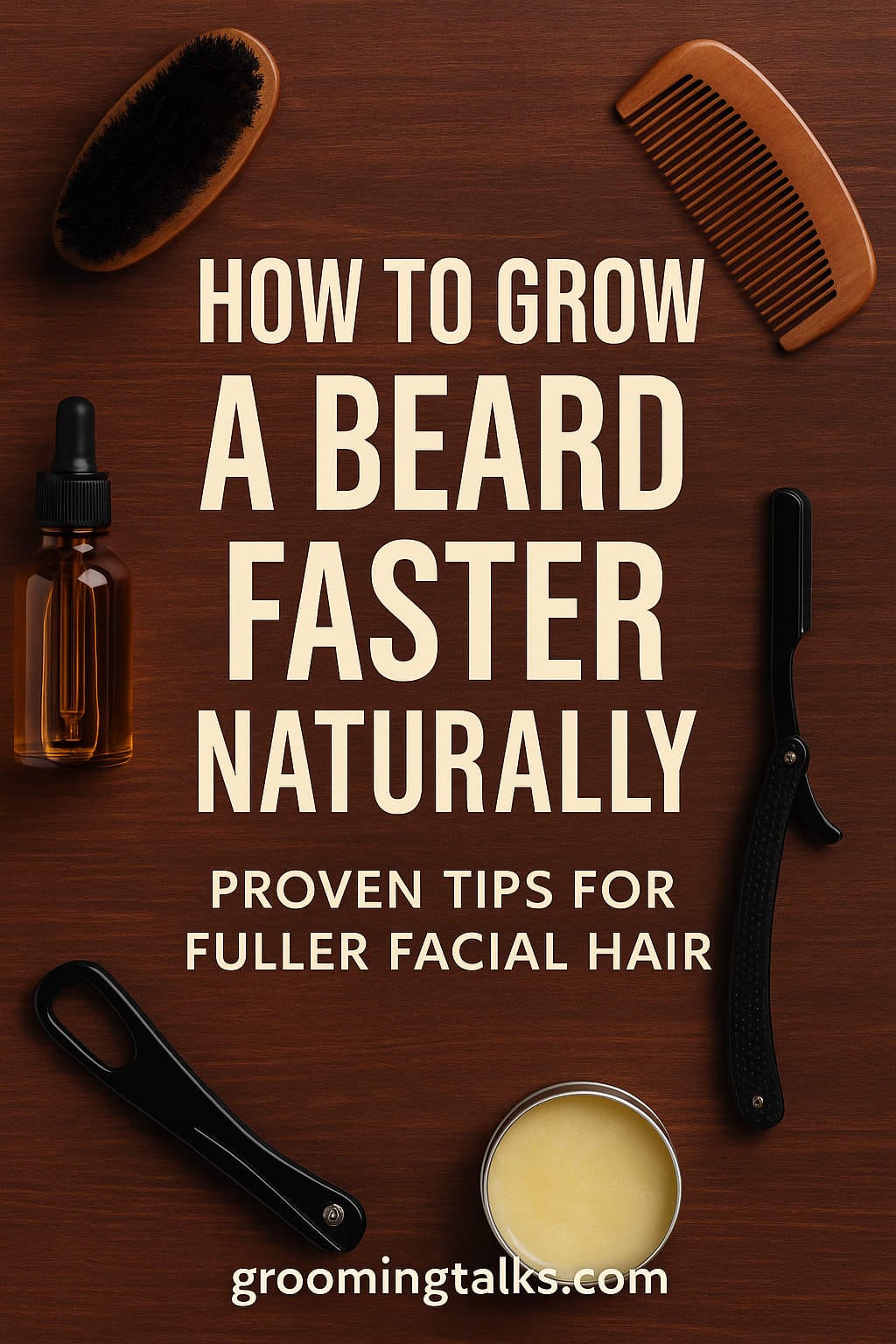 How to Grow a Beard Faster Naturally