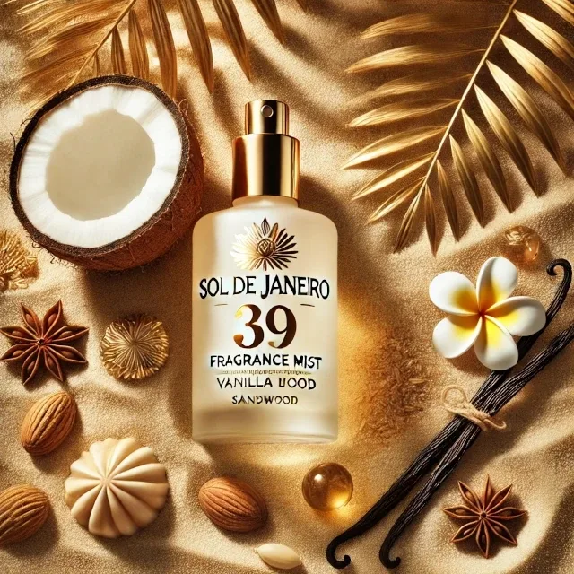 Sol de Janeiro 39 fragrance review. Image credit: AI