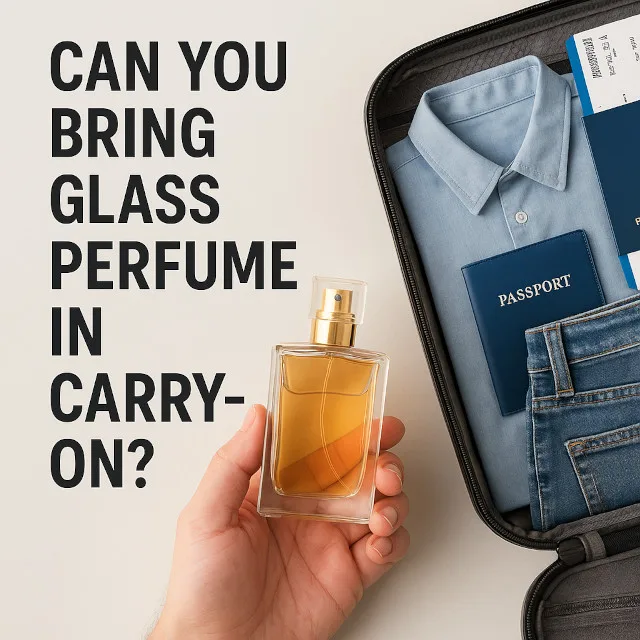 Can you bring glass perfume in carry-on