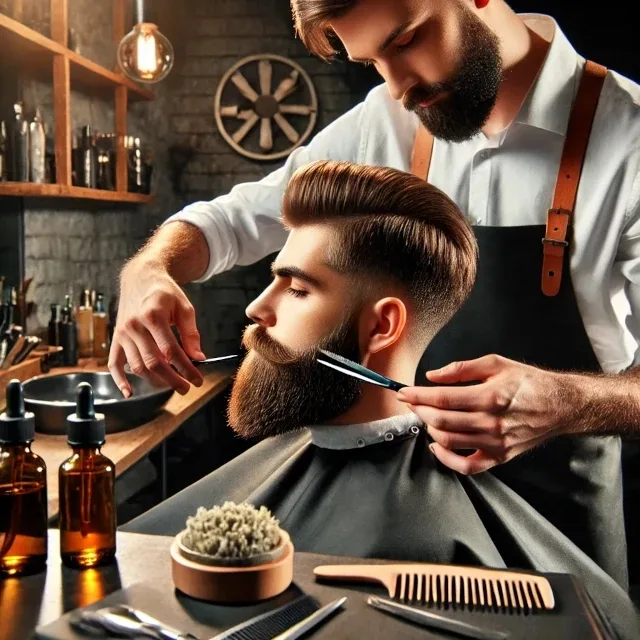 Beard Grooming Guide for Professionals. Image Credit: AI