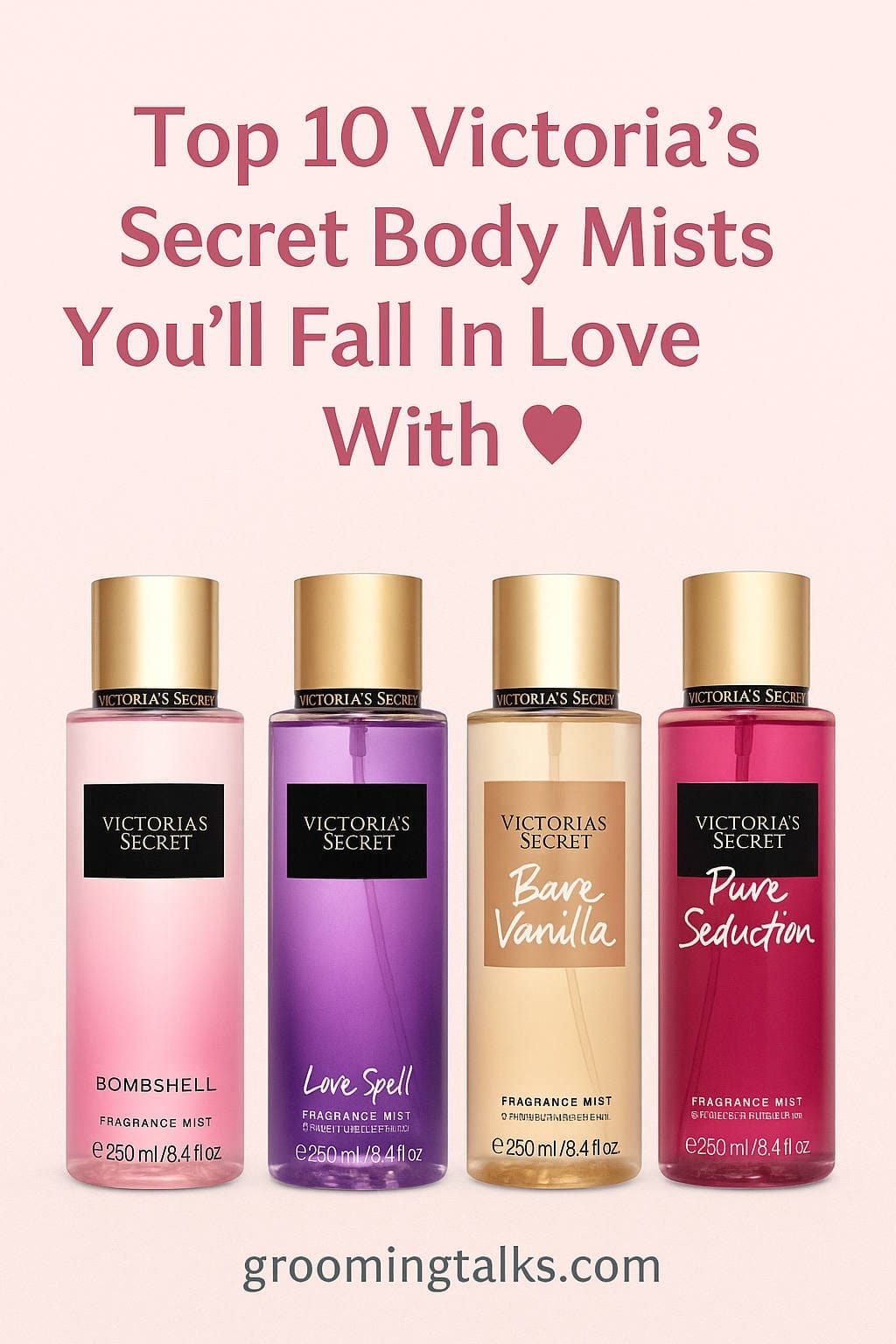 Top 10 Victoria’s Secret Body Mists