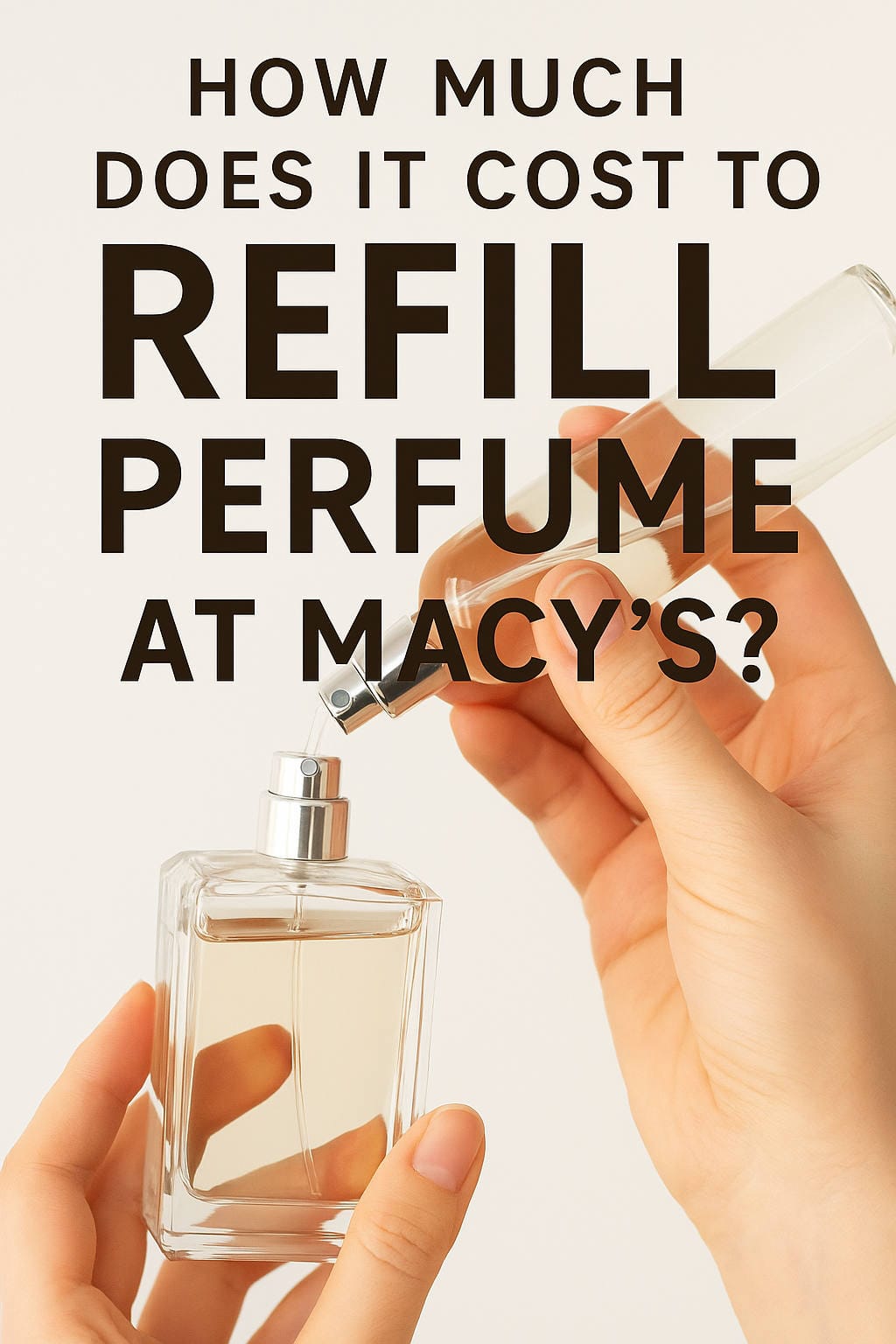 How Much Does It Cost to Refill Perfume at Macy's?