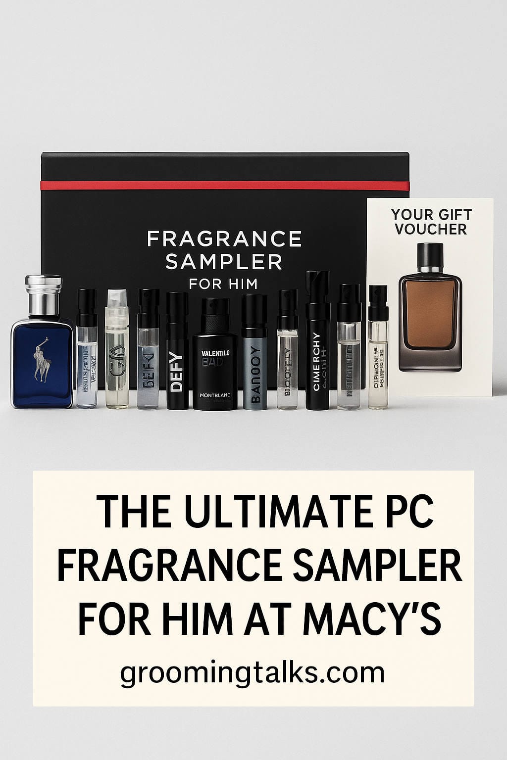 PC Fragrance Sampler for Him at Macy’s: Gift Guide & Review