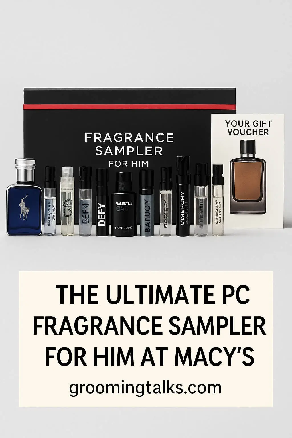 PC Fragrance Sampler for Him at Macy’s: Gift Guide & Review