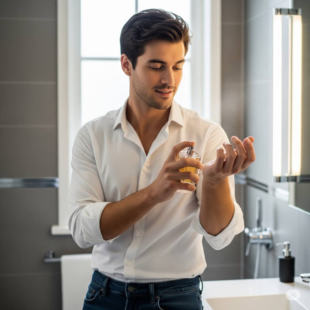 Where to Apply Cologne
