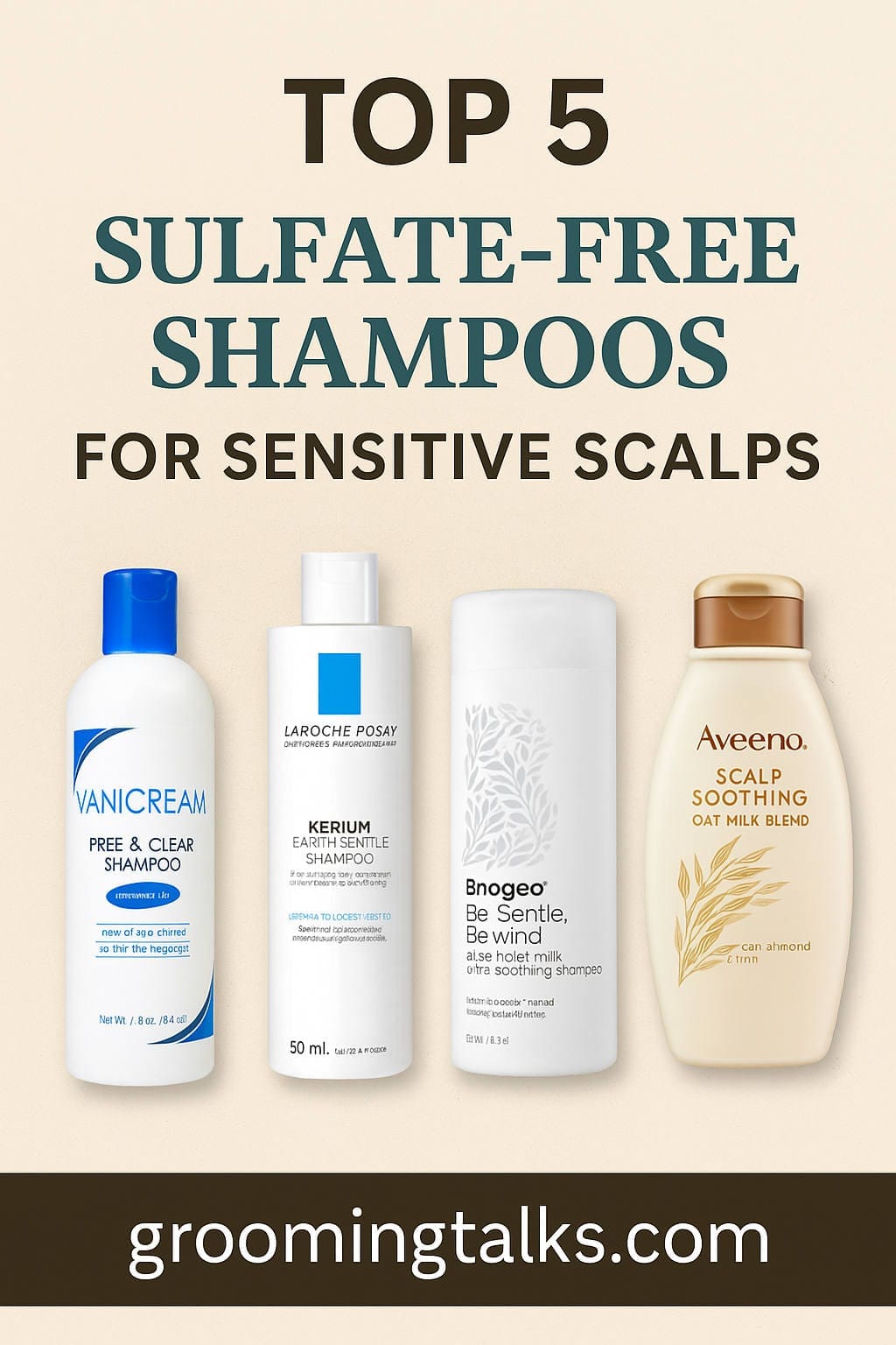 Top 5 Sulfate-Free Shampoos for Sensitive Scalps