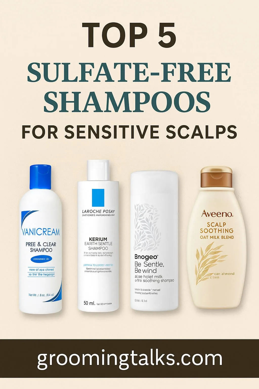 Top 5 Sulfate-Free Shampoos for Sensitive Scalps