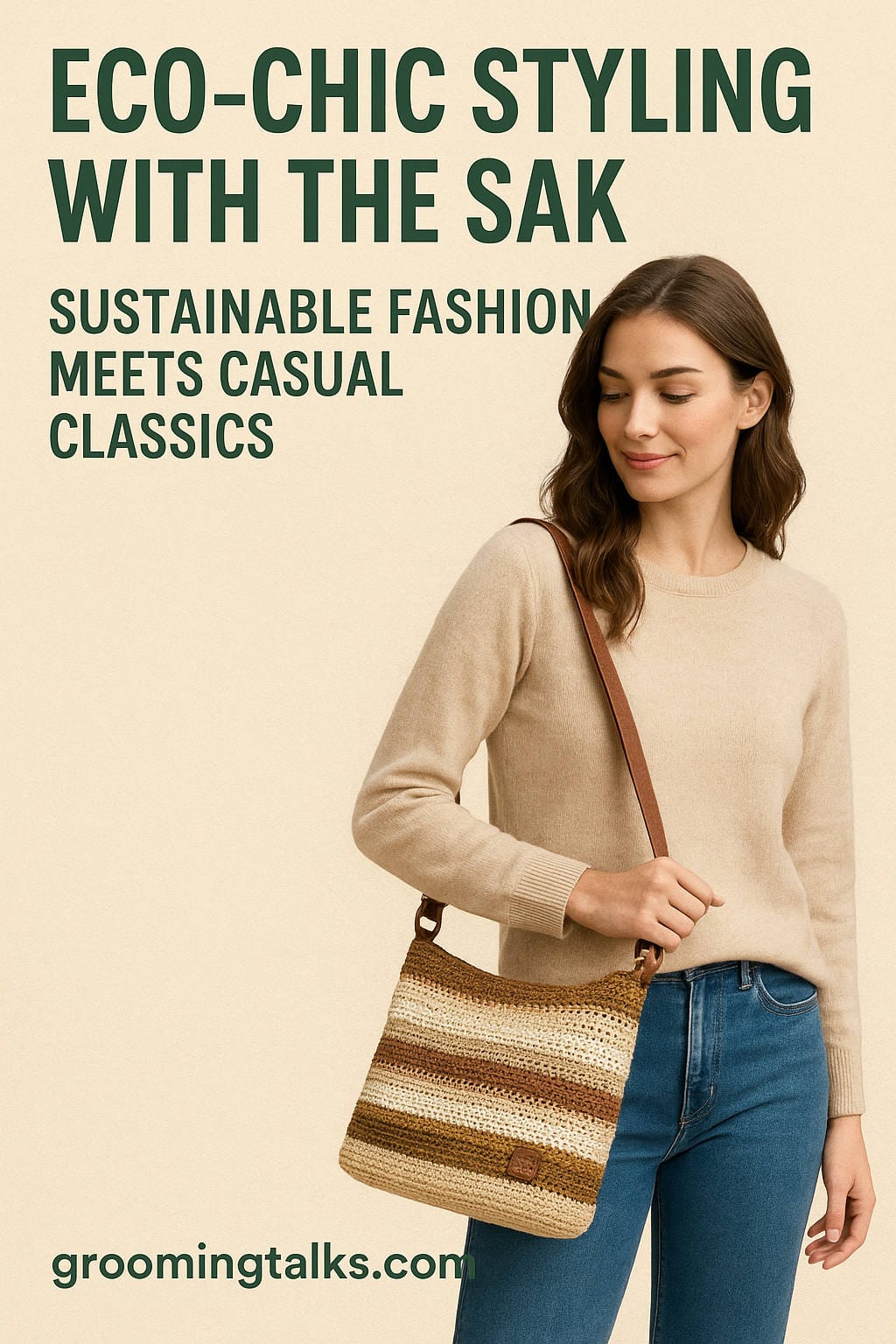 Eco-Chic Styling with The Sak: Sustainable Fashion Meets Casual Classics