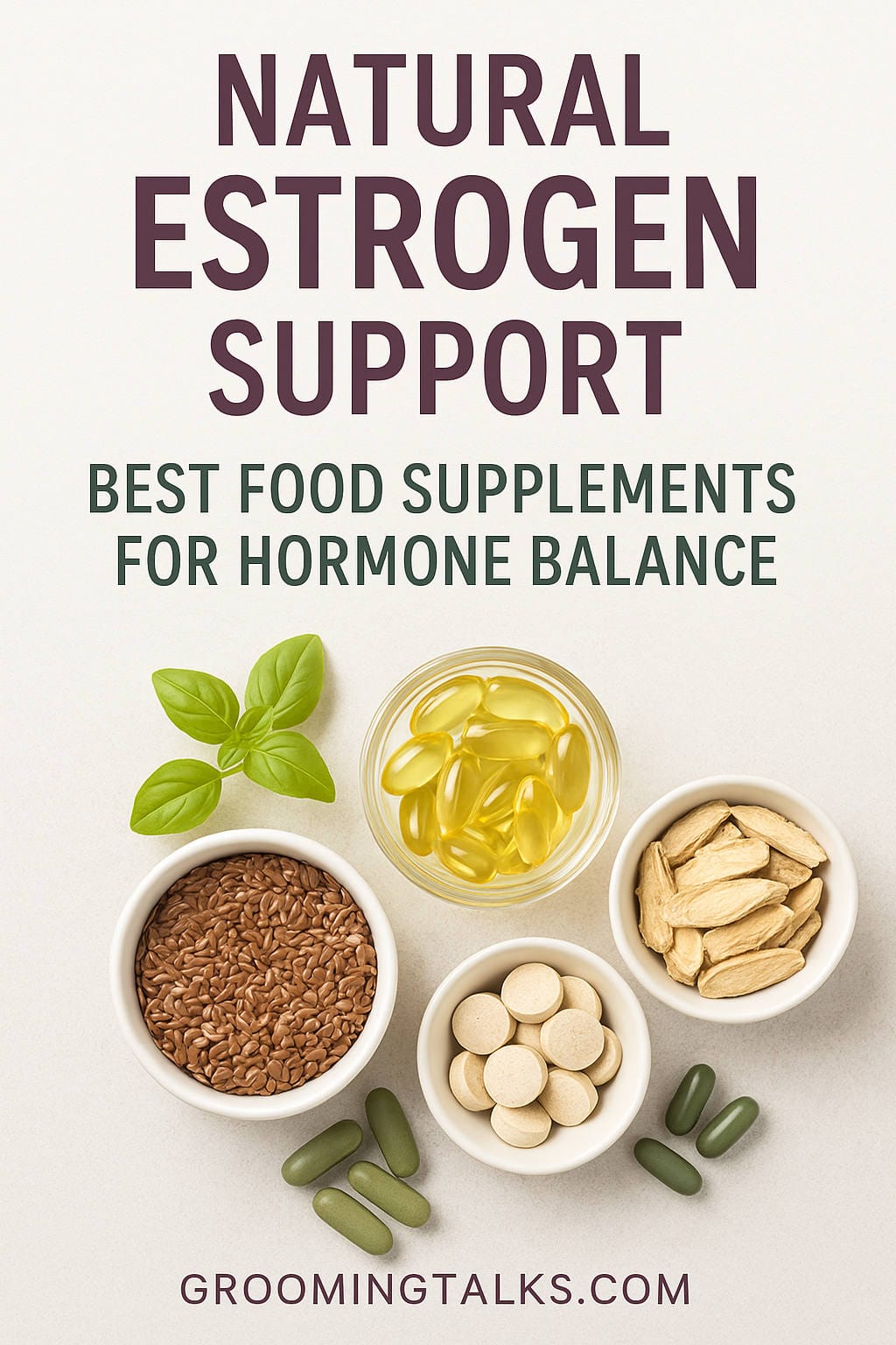Natural Estrogen Support: Best Food Supplements for Hormone Balance