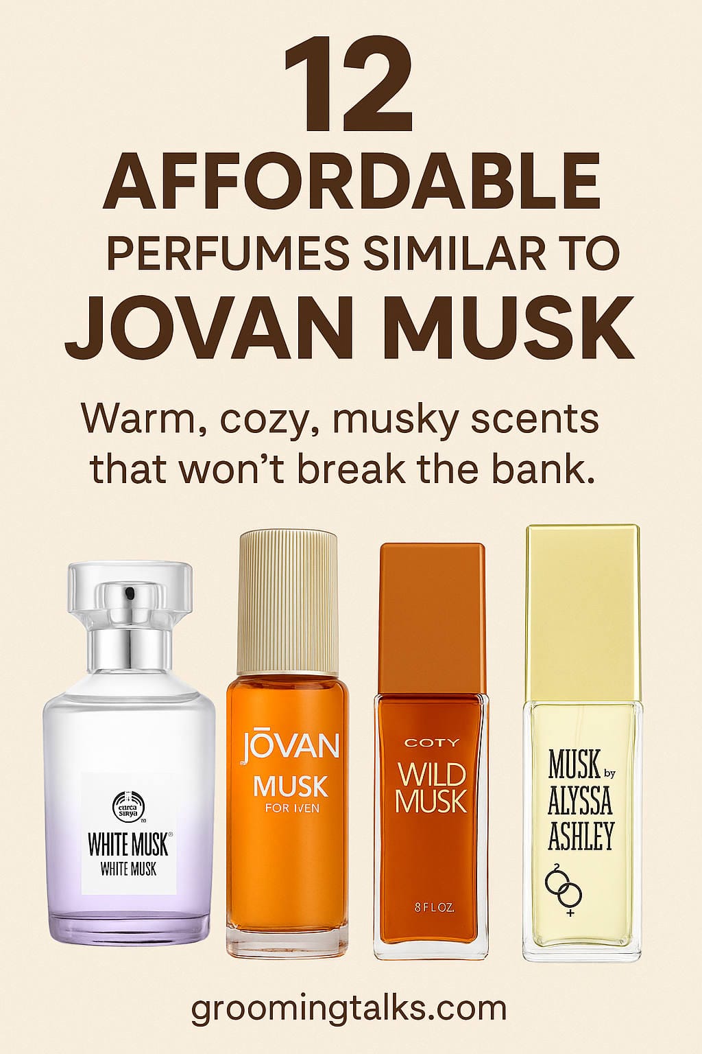 12 Best Affordable Perfumes Similar to Jovan Musk