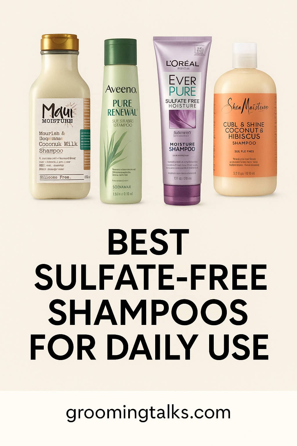 Top 12 Sulfate-Free Shampoos for Daily Use in 2025