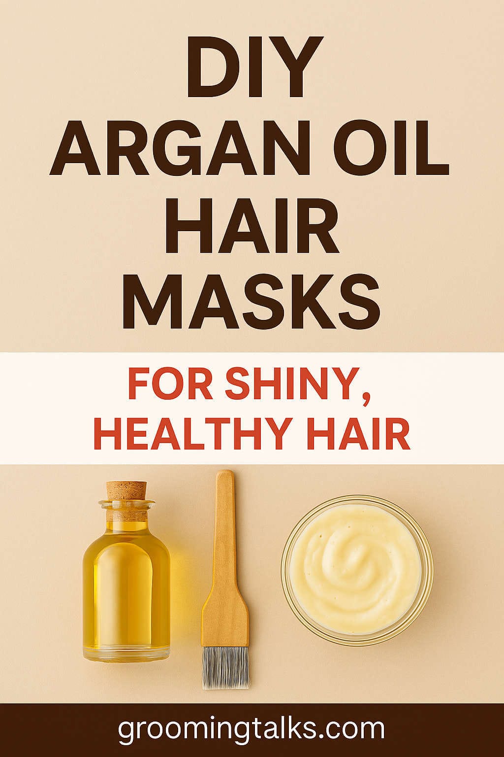 DIY Argan Oil Hair Masks: Easy Natural Recipes for Soft, Shiny Hair at Home