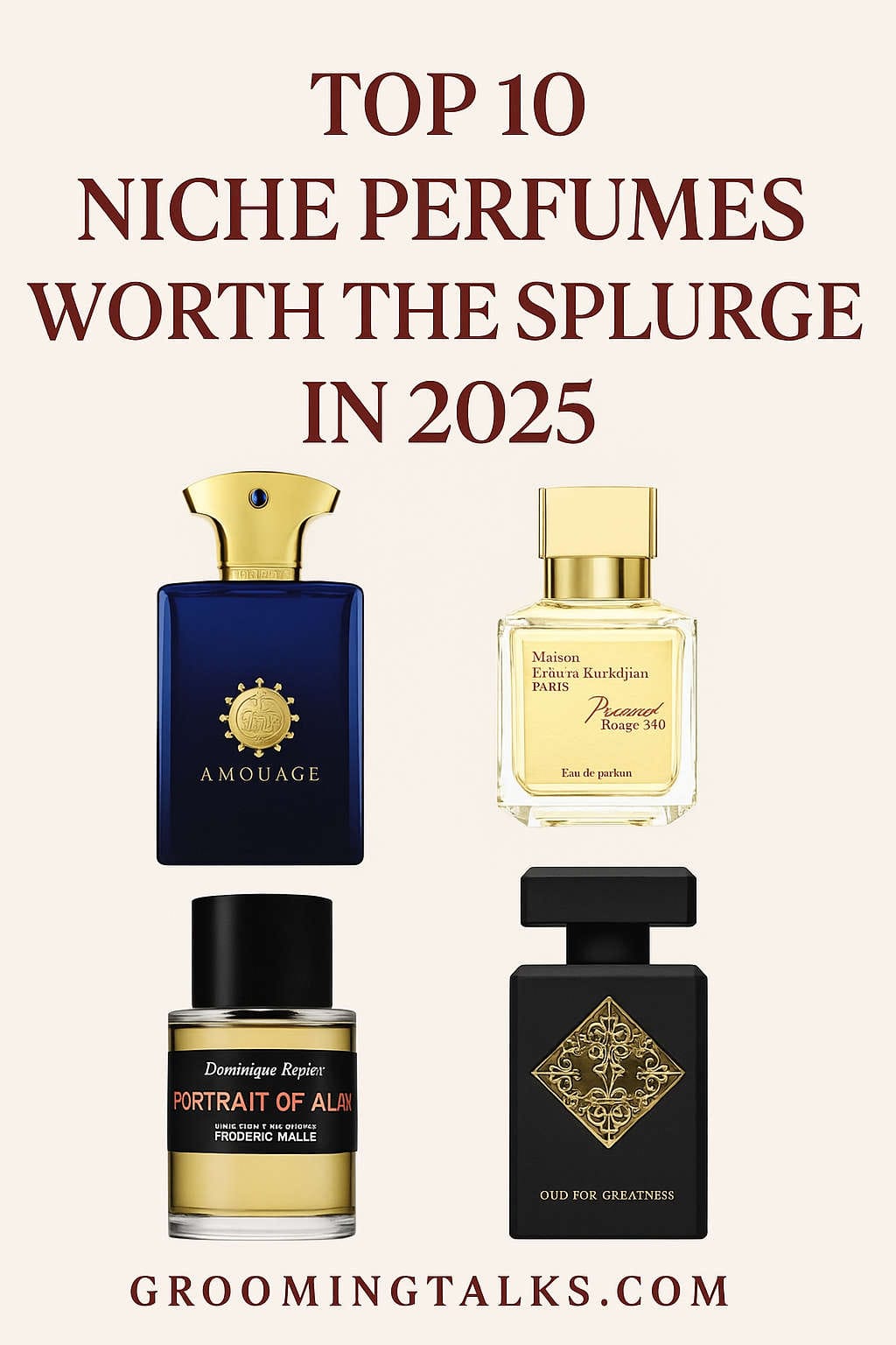 Top 10 Niche Perfumes Worth the Splurge in 2025