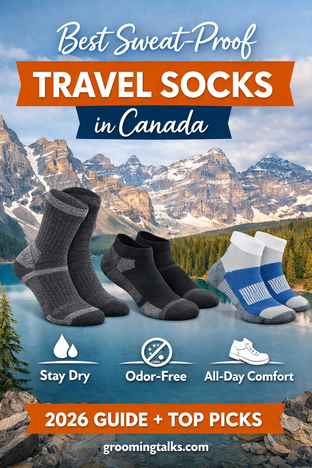 Best Sweat-Proof Travel Socks in Canada (2026 Guide)