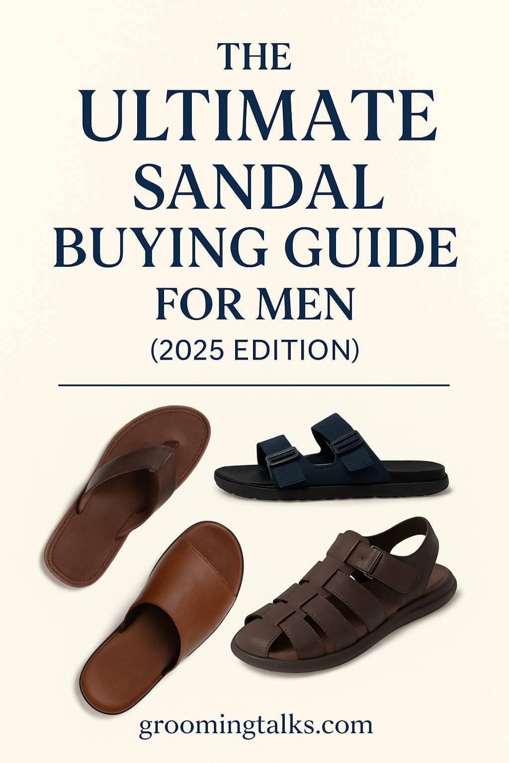The Ultimate Sandal Buying Guide for Men in 2025
