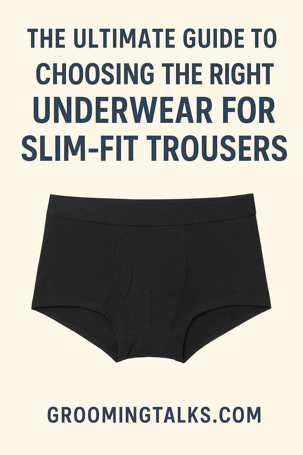 The Ultimate Guide to Choosing the Right Underwear for Slim-Fit Trousers