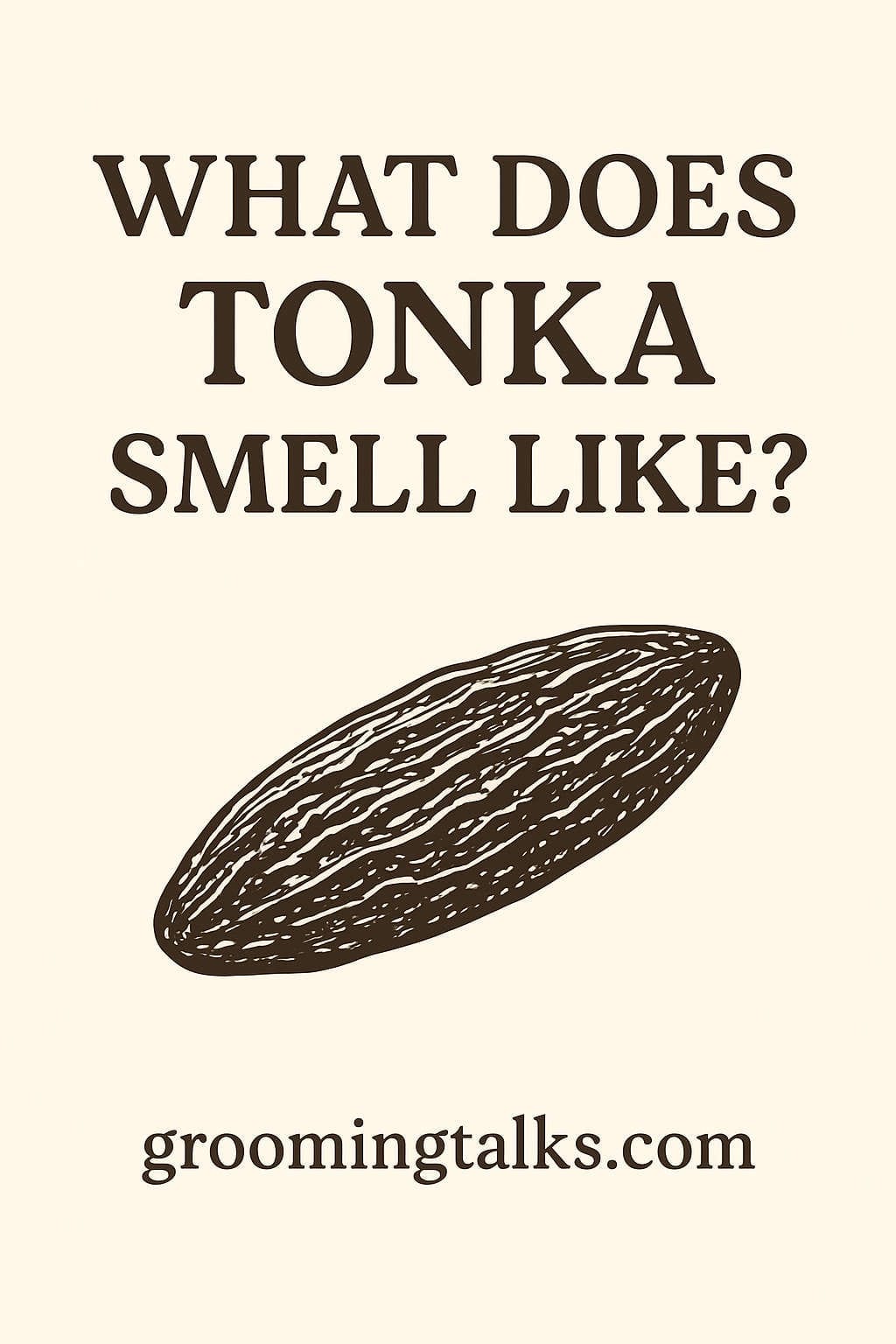 What Does Tonka Smell Like?