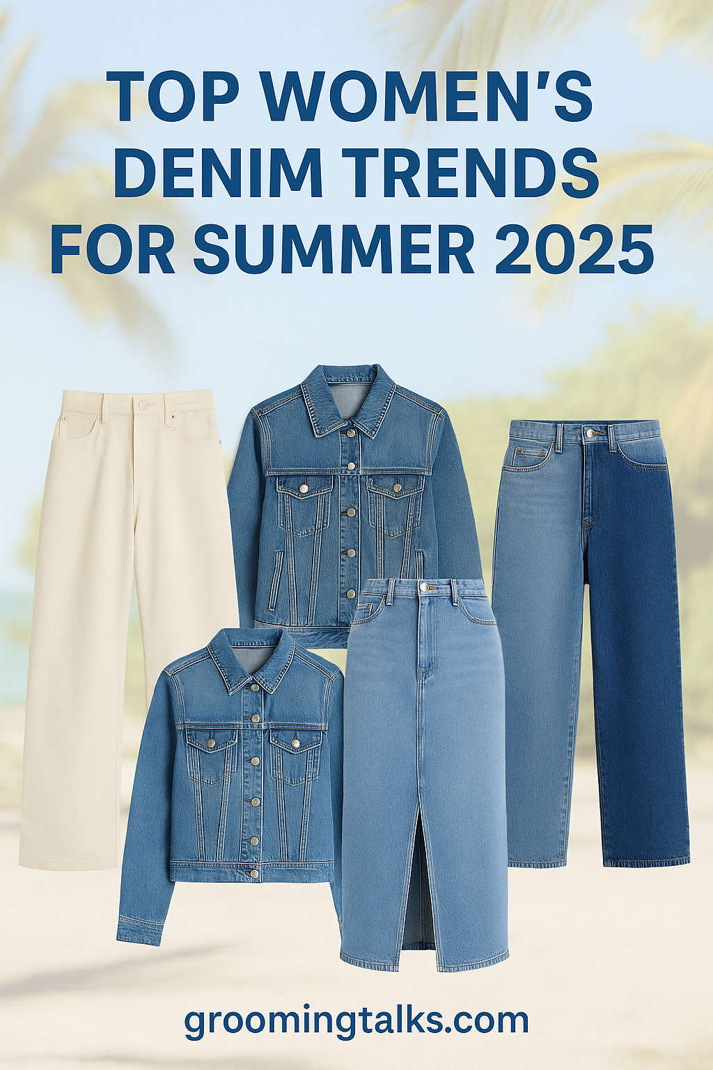 Top 15 Women’s Denim Trends for Summer 2025