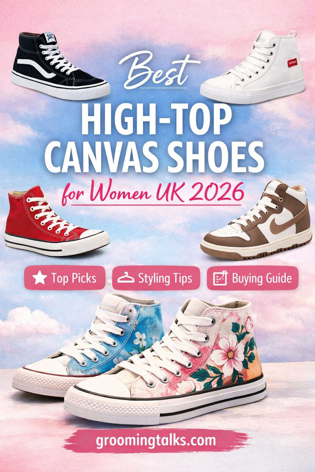 Best High-Top Canvas Shoes for Women UK 2026