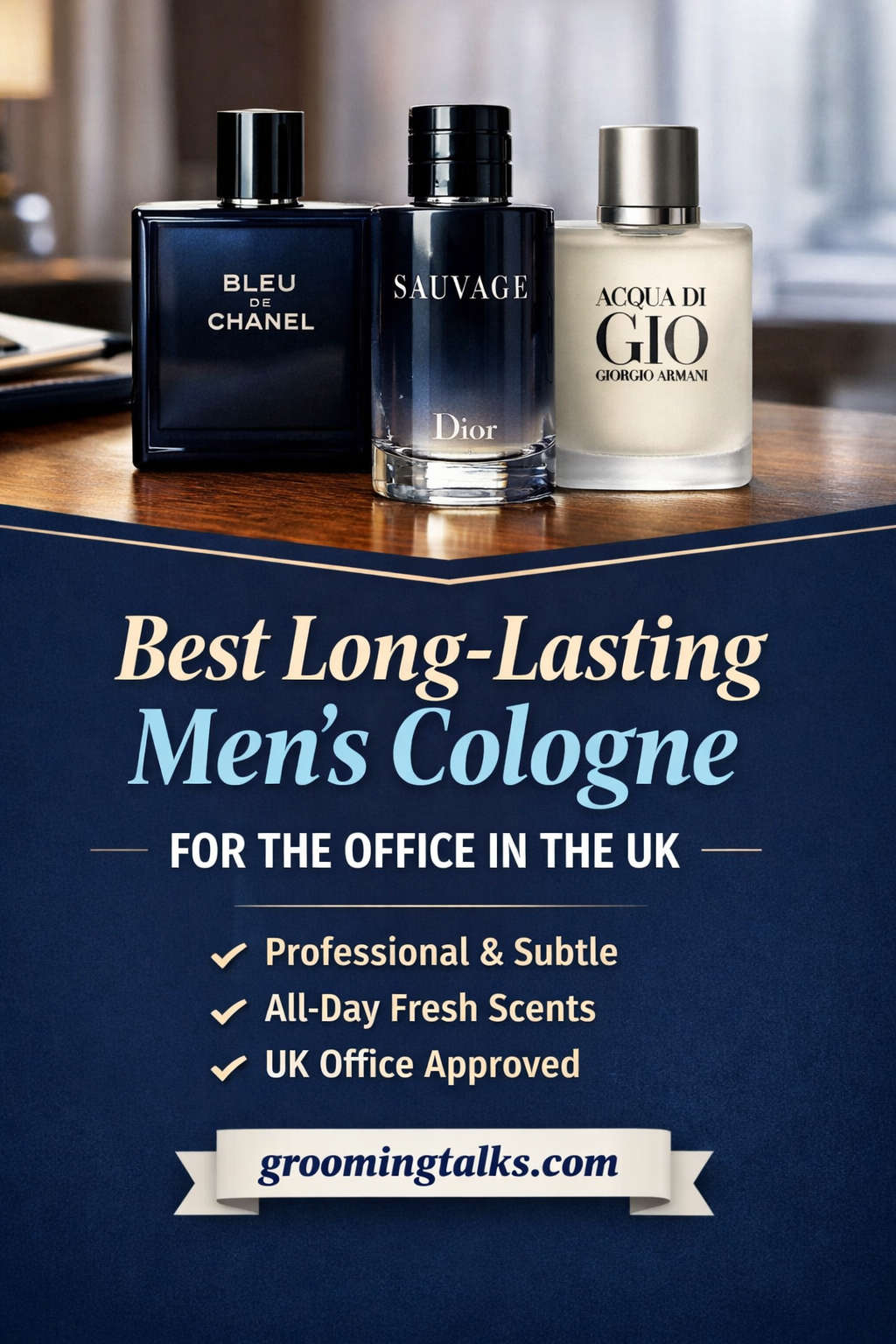 Best Long-Lasting Men’s Cologne for the Office in the UK (2026 Guide)