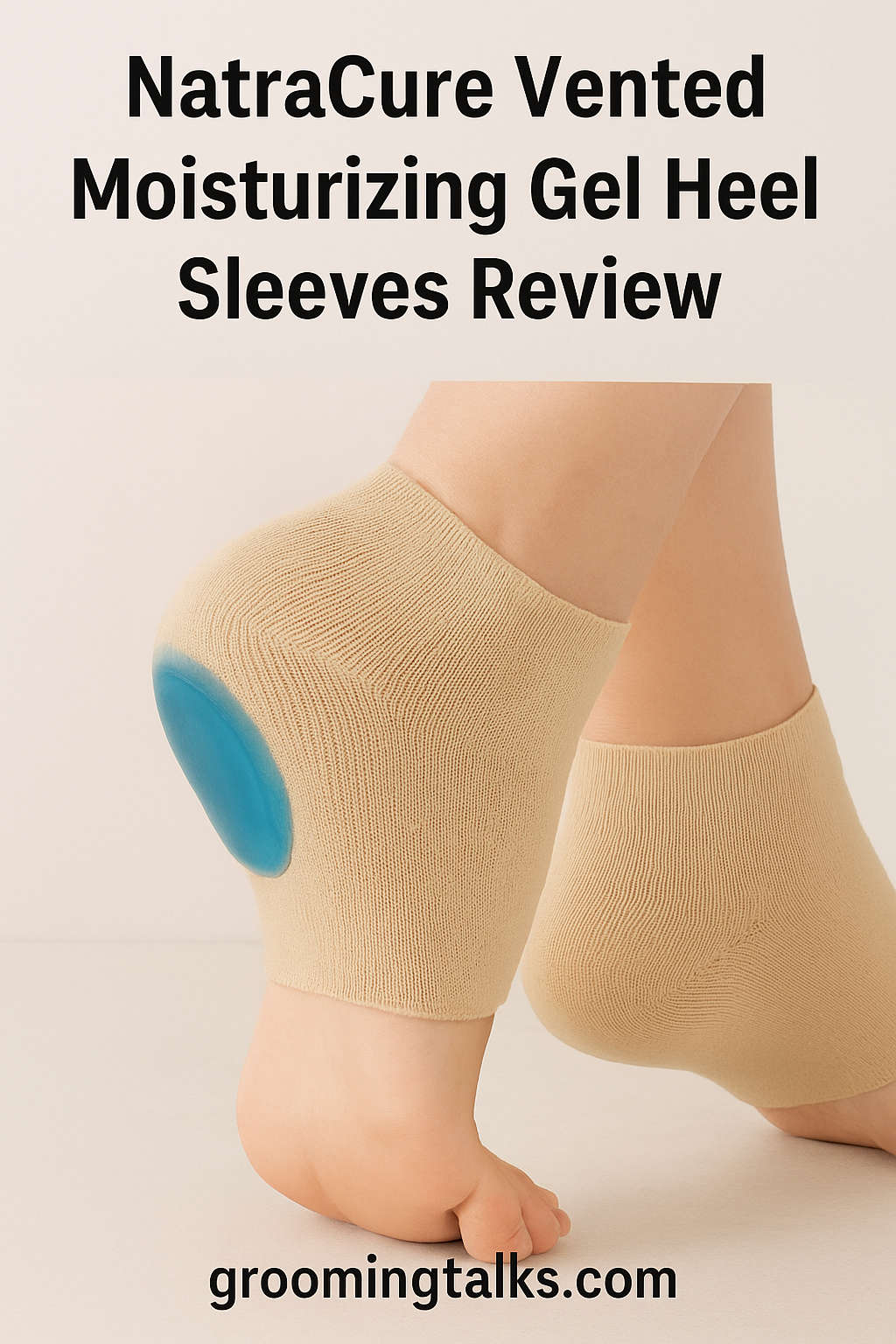 NatraCure Vented Moisturizing Gel Heel Sleeves Review