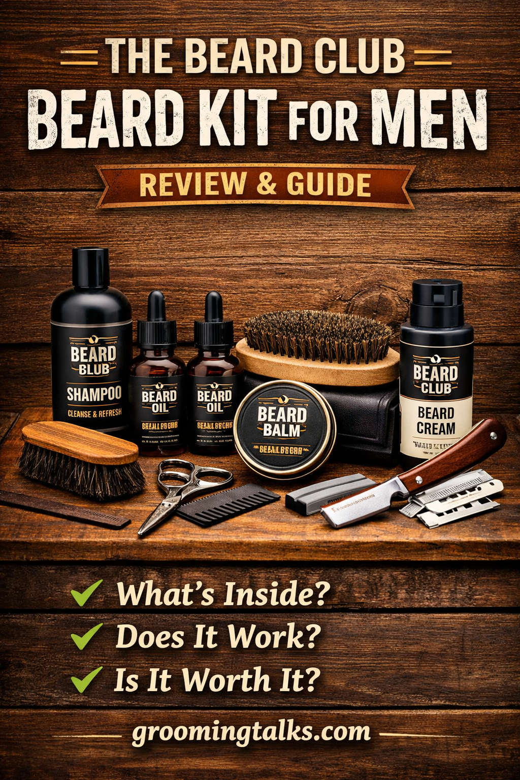 The Beard Club Beard Kit for Men Review