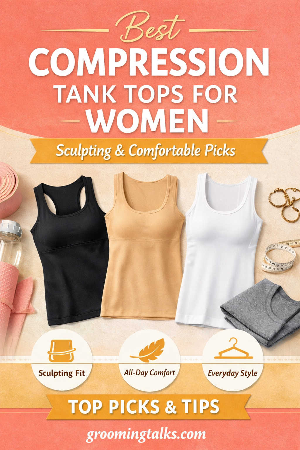 Best Compression Tank Tops for Women