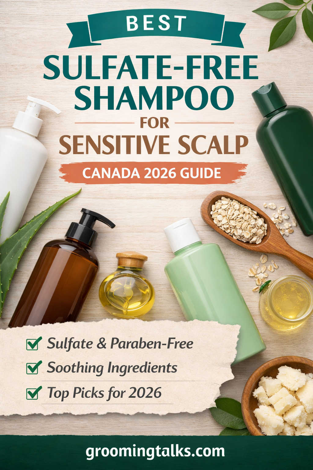 Best Sulfate Free Shampoo for Sensitive Scalp Canada (2026 Guide)