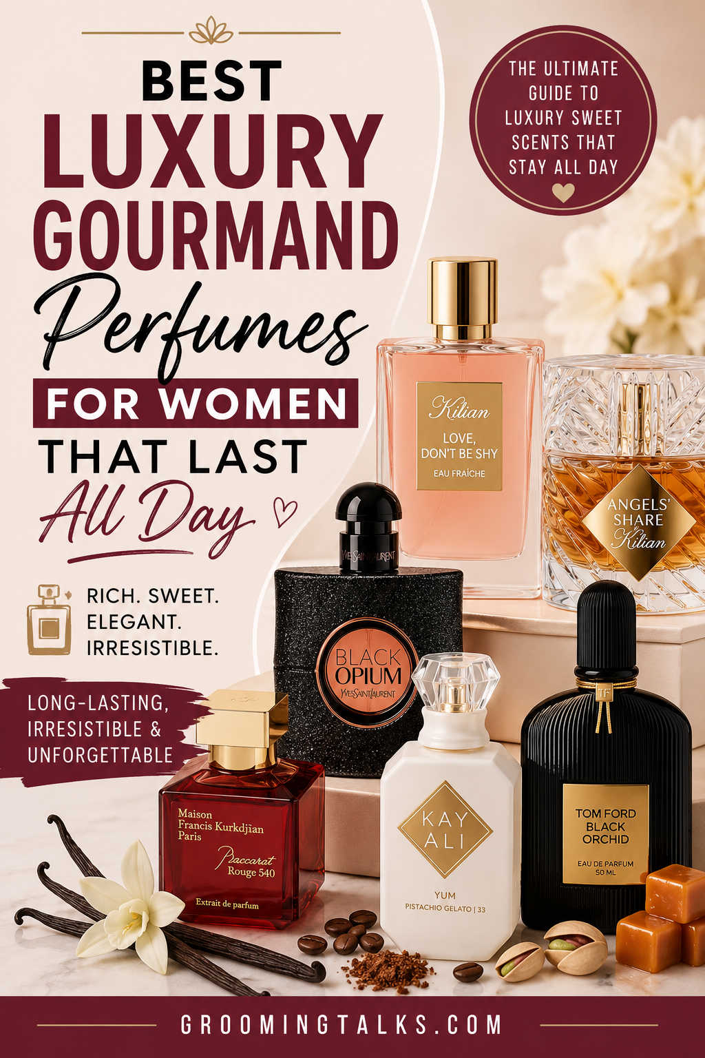 Best Luxury Gourmand Perfumes for Women That Last All Day (2026 Guide)